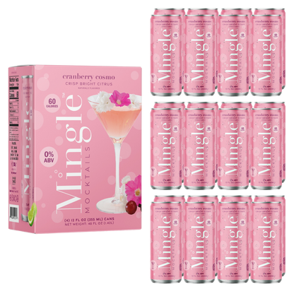 Cranberry Cosmo by Mingle Mocktails - Non Alcoholic Beverages