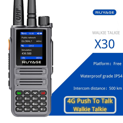 Ruyage Radio Nationwide PTT Walkie-Talkie(X30)