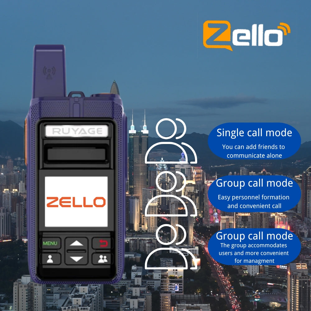 Ruyage Radio Zello Walkie-Talkie(RY70)