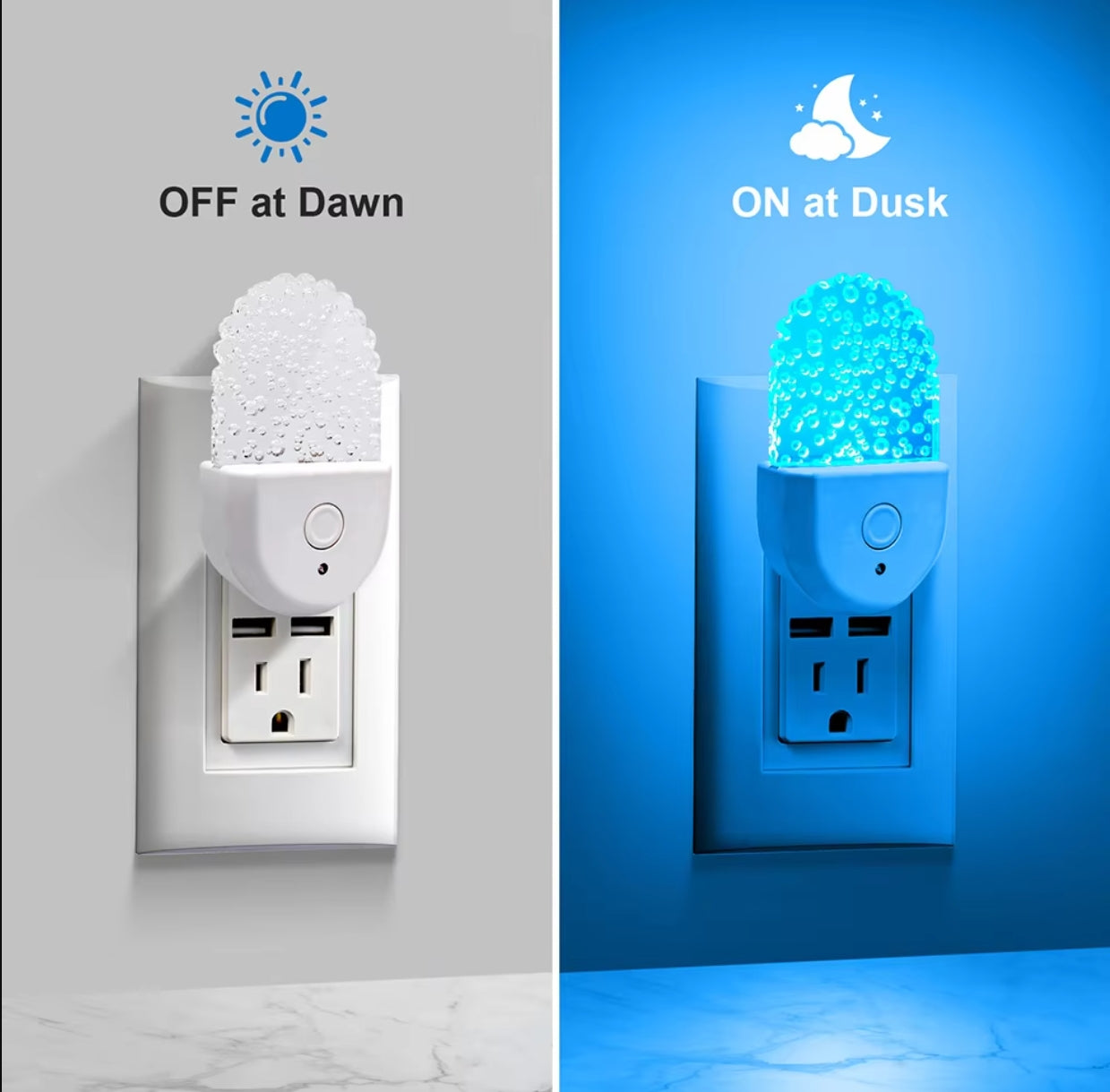 4 Pack Color Changing Night Light