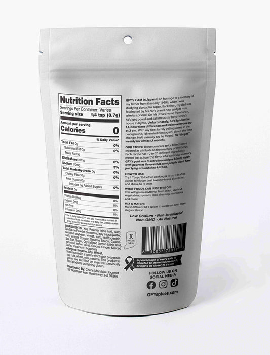 GFY - 2 AM in Japan Seasoning (6oz)
