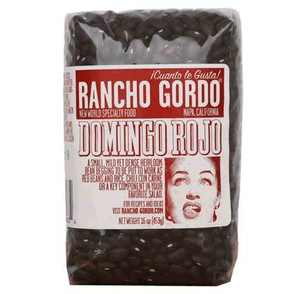 Rancho Gordo - 'Domingo Rojo' Heirloom Beans (16OZ)