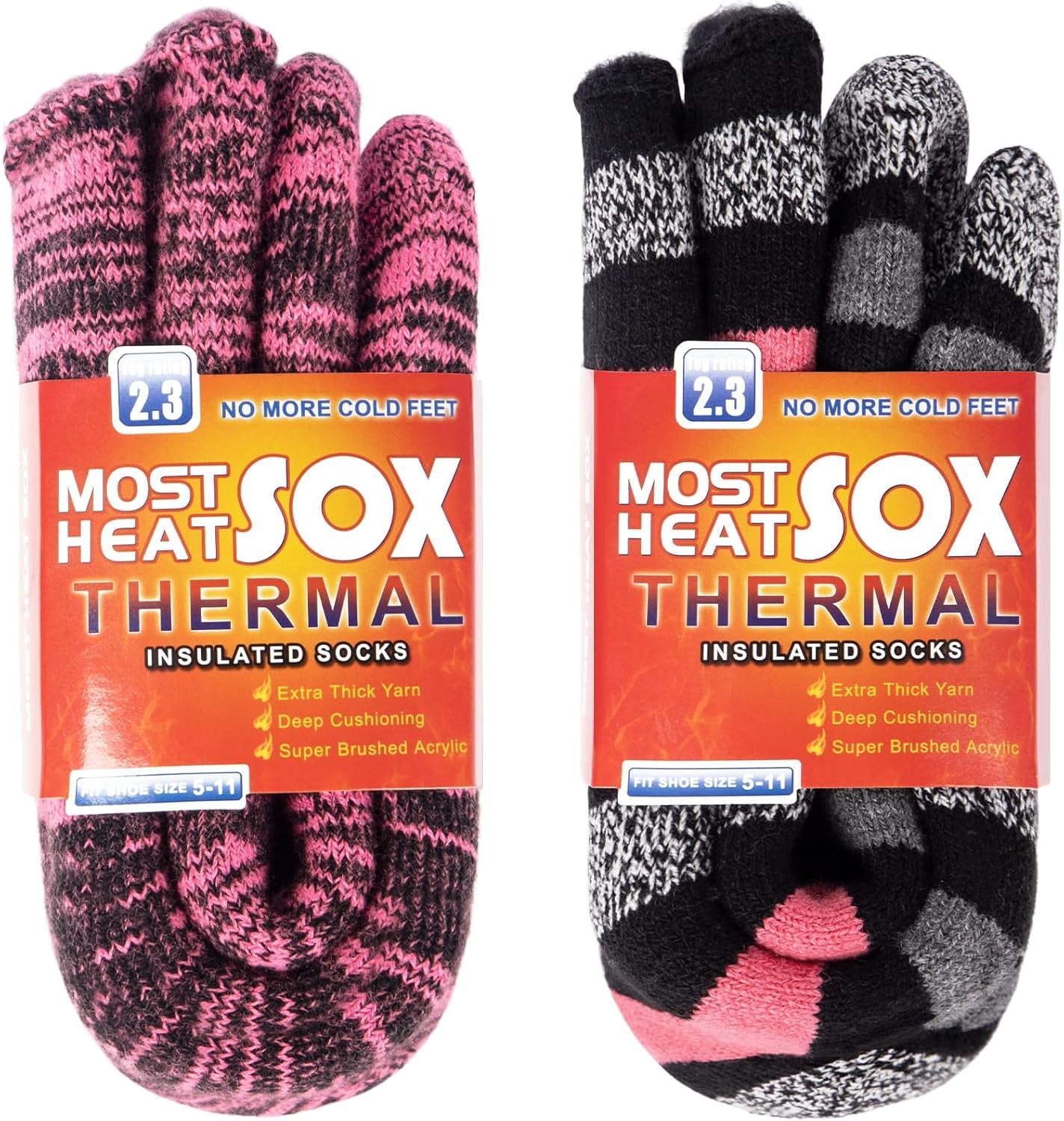 Thermal Socks for Women, Winter Warm Cold Weather Sock for Workout Outdoor Activities