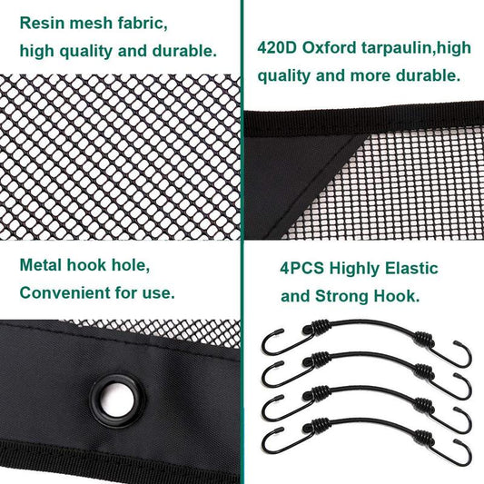1PC External Air Conditioning Network Cover, Ventilated Cover at the Top of the External Machine, Waterproof and Durable Outdoor Springtok
