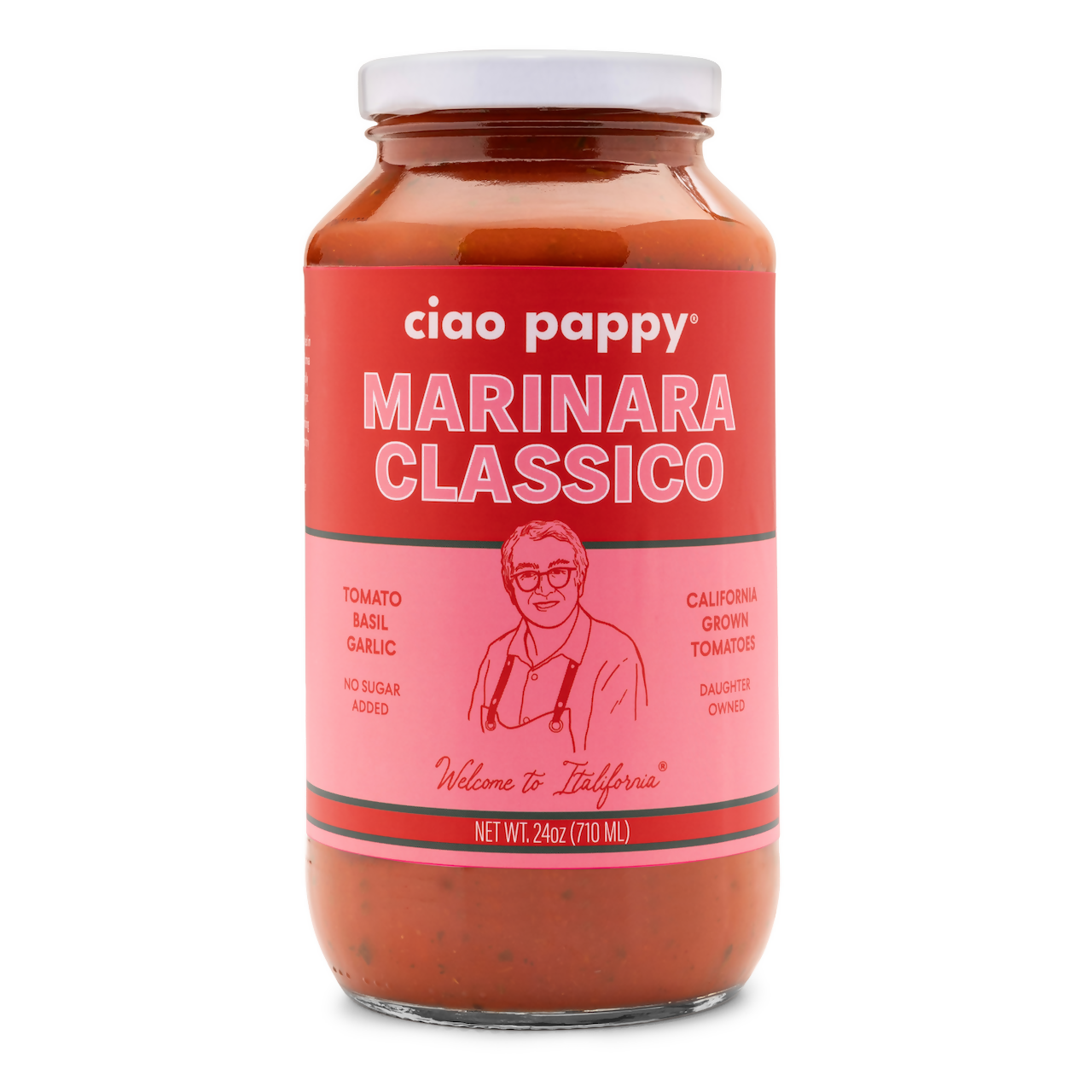 Ciao Pappy Marinara Classico bottle - 12 bottles case