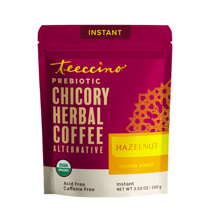 Instant Hazelnut Herbal Coffee