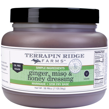 Ginger, Miso & Honey Dressing - Quart