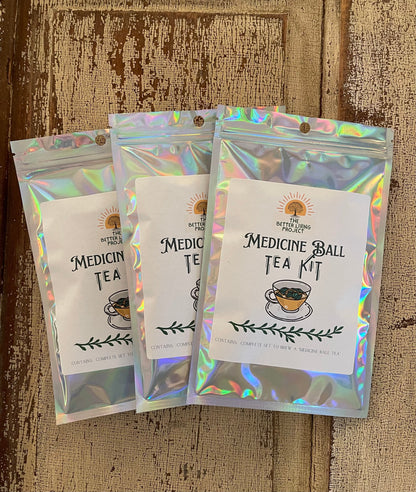 Medical Ball Tea Kits- Soothing for cough and congestion