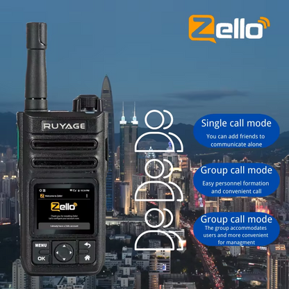 Ruyage Radio Zello Walkie-Talkie(ZL60)