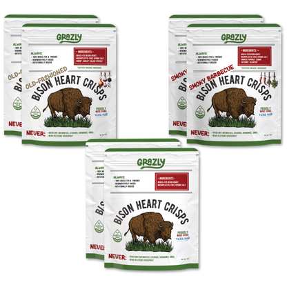 Bison Heart Crisp Variety Pack