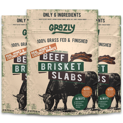 Raw Honey & Coconut Aminos Brisket Slabs