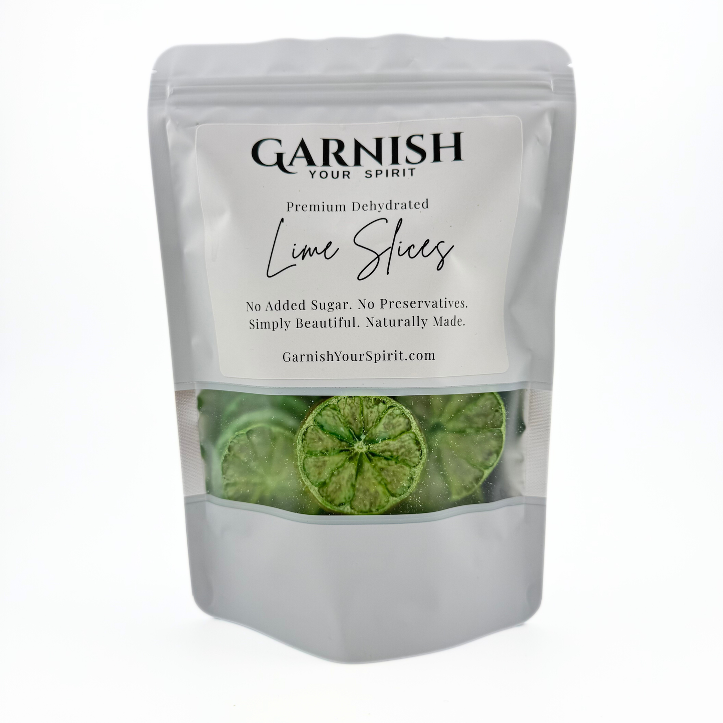 Sparkle Green Luster Dust Dried Decorative Lime Garnish