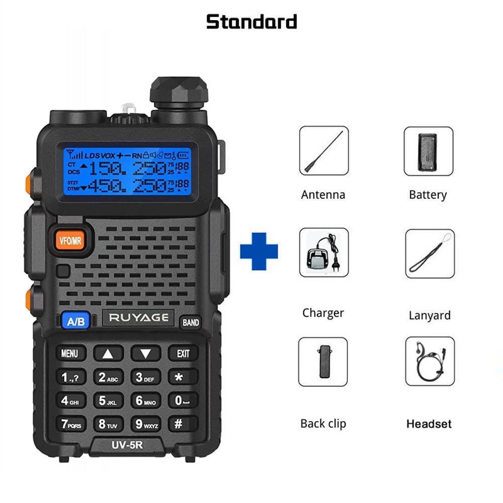 Ruyage Radio Analog Signal Walkie-Talkie(UV5R)