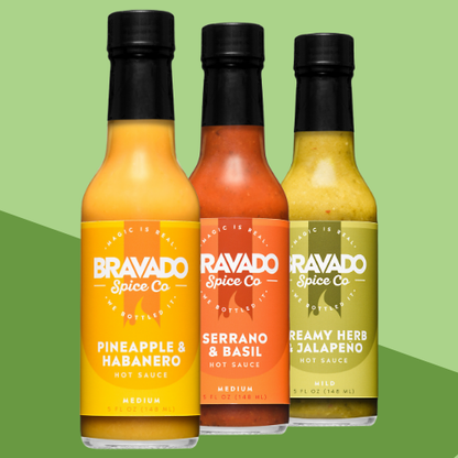 3-PACK HOT SAUCE SET