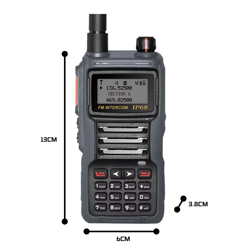 Ruyage Radio 8W Waterproof Walkie-Talkie(UV8D)