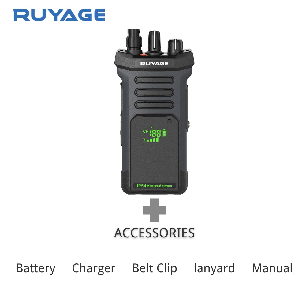 Ruyage Radio Analog Signal 20W Walkie-Talkie(RT10)