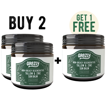 Regenerative Tallow & Zinc Sun Balm