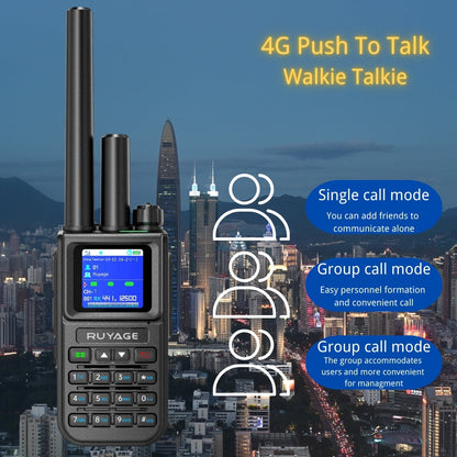 Ruyage Radio Nationwide PTT Walkie-Talkie(X50)