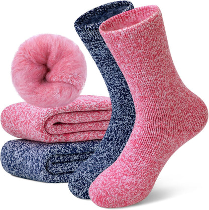 Thermal Socks for Women, Winter Warm Cold Weather Sock for Workout Outdoor Activities