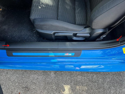 3D Carbon Door Sill Overlay Part 2 (Upper) - 2022+ BRZ / GR86