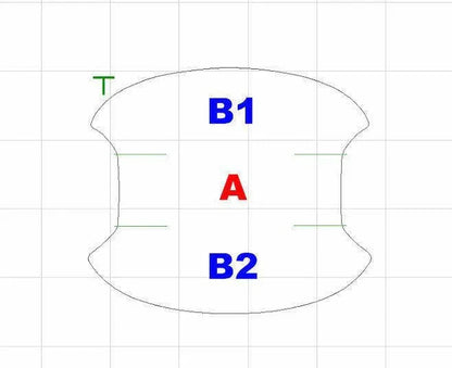 3D Carbon Fiber Vinyl Door Cup Protectors - 2015-2020 Subaru WRX / STI