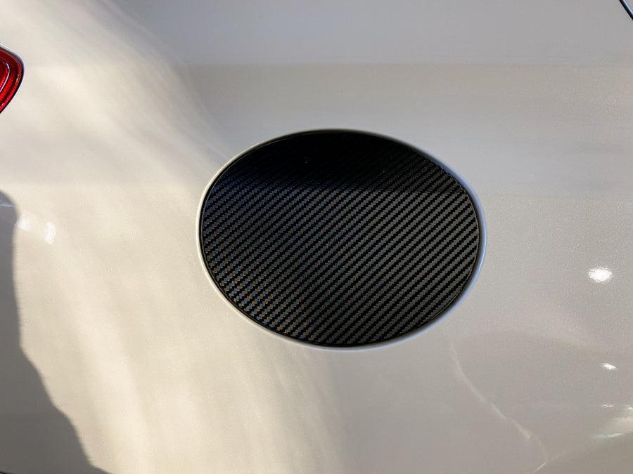 3D Carbon Fuel Door Cover - 2015-2020 WRX / STI