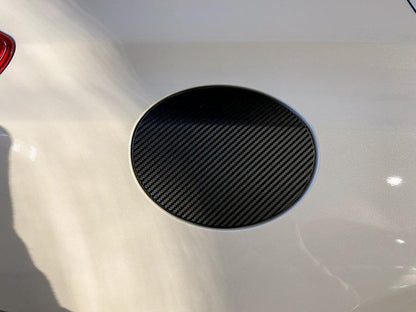 3D Carbon Fuel Door Cover - 2015-2020 WRX / STI