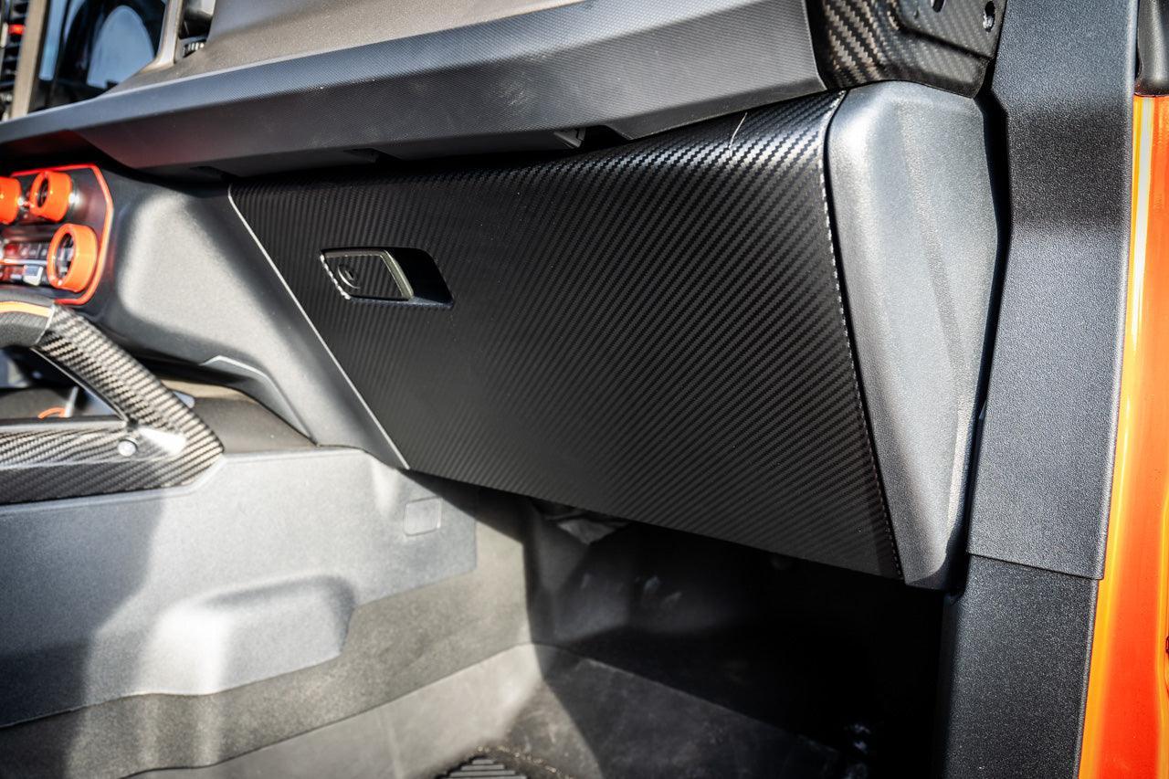 3D Carbon Glovebox Overlay Kit - 2021+ Bronco