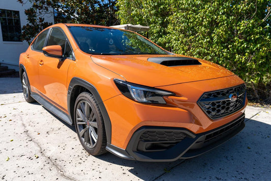 3D Carbon Hood Scoop Overlay - 2022+ Subaru WRX