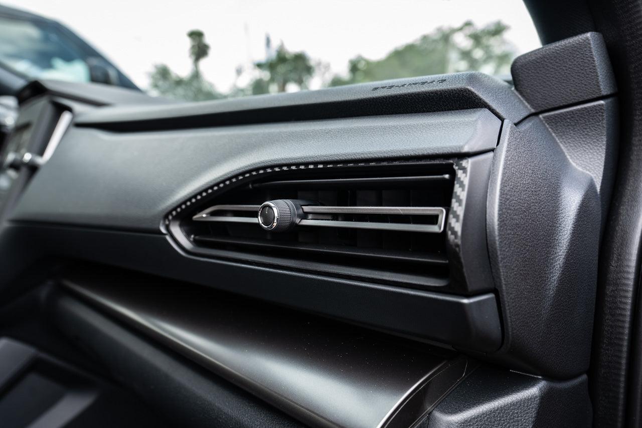 3D Carbon Outer AC Vent Overlays fits 2022+ Subaru WRX