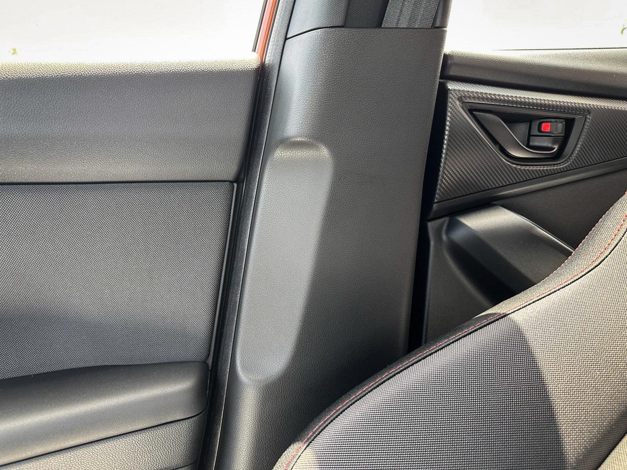 3D Carbon Seatbelt / Pillar Panel Protection Kit (Scuff Guard) - 2022+ WRX