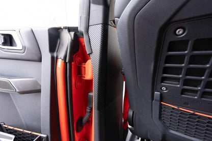 3D Carbon Seatbelt Trim Protector - 2021+ Bronco 4 Door