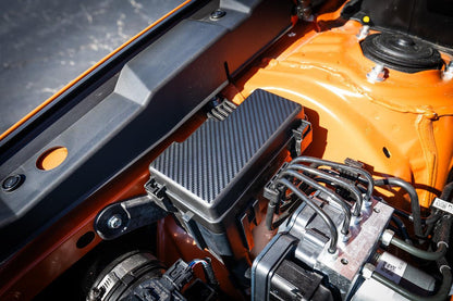 3D Carbon Secondary Fuse Box Cover Overlay fits 2022+ Subaru WRX