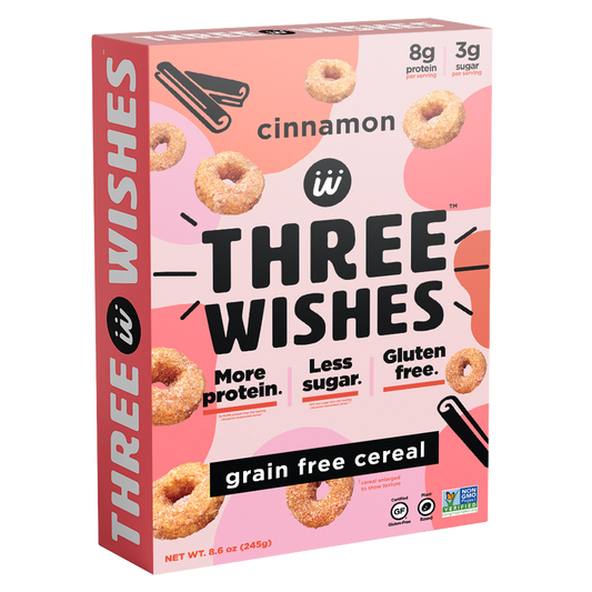 Three Wishes - 'Cinnamon' Grain Free Cereal (8.4OZ)
