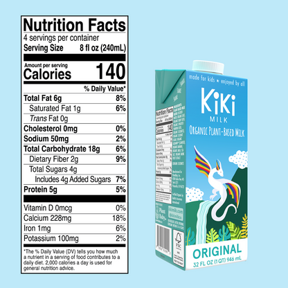 Original Kiki Milk • 32 fl oz • Pack of 6 by Kiki Milk