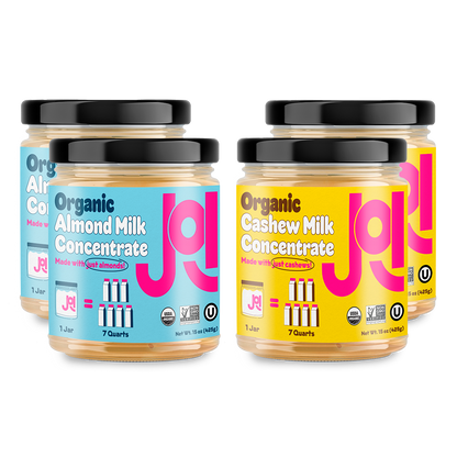 Organic Almond & Organic Cashew 4-Pack by JOI