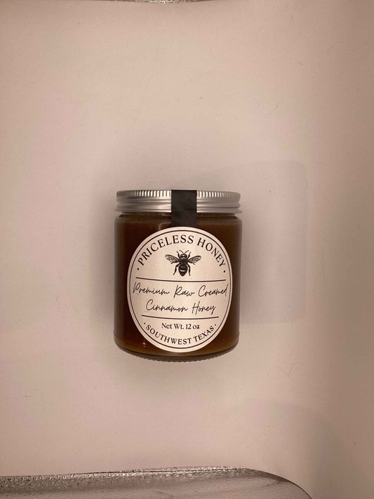 Premium Raw Creamed Cinnamon Honey