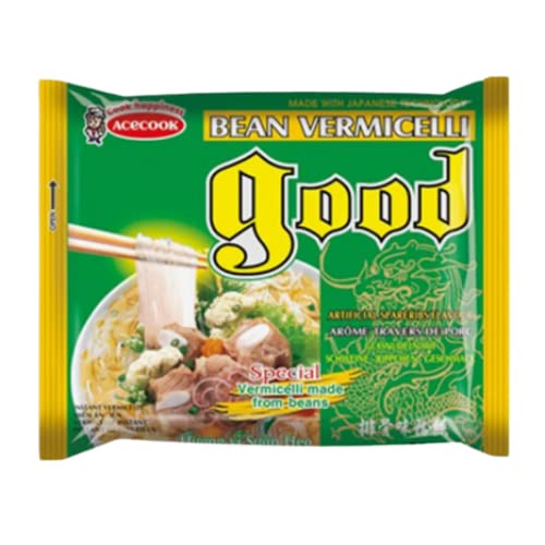 Good Instant Rice Noodle - Acecook Phu Huong Instant Vermicelli Noodles (12 Pack, Total of 24oz) Spareribs