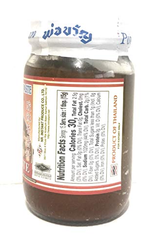 por-kwan tom yum paste (instant hot and soup paste) - 8oz