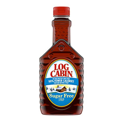 Log Cabin Sugar Free Syrup, 12 FL OZ (Pack of 1)