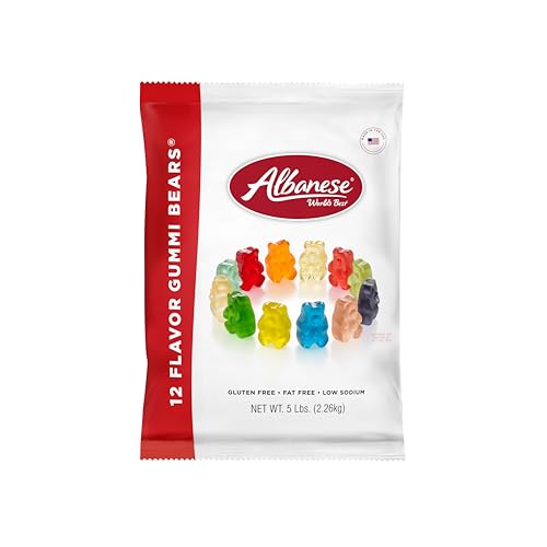 TikTok Viral Albanese Gummi Bears - World's Best 12 Flavors