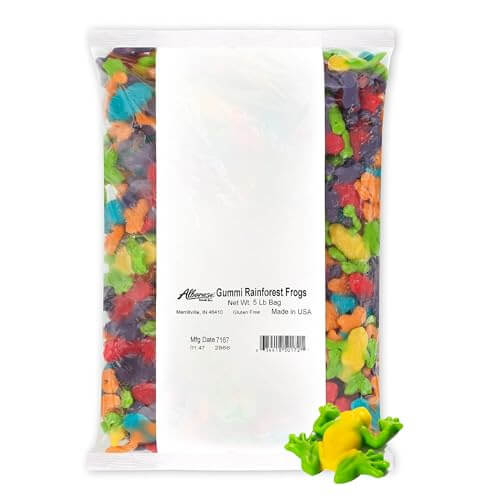 Trending  Albanese World's Best Gummi Candy - 5 Pound Bulk Bags - Multiple Varieties