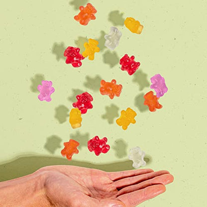 Black Forest Organic Gummy Bears Candy, 0.8 Ounce Pouches, 65 Count