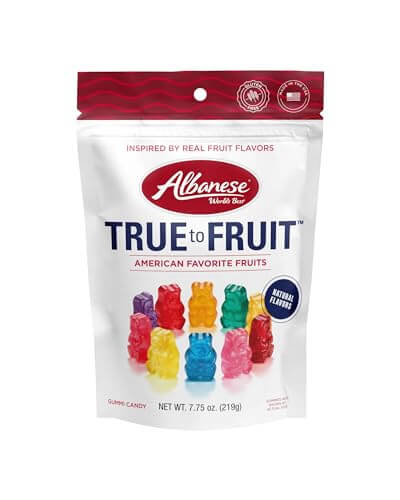 America's Family Favorite - Albanese Gummy Bears, World's Best Fruit Gummies 7.75oz | 12 Flavors