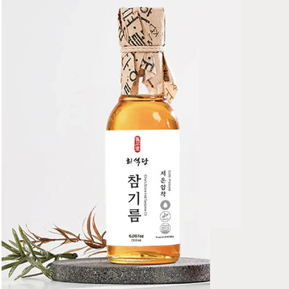 Premium Cold-Pressed Sesame / Perilla Oil from Korea (180ml)
