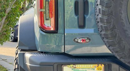 Florida FL6G Club Sticker for Rear Emblem Oval - 2021-2024 Bronco / Bronco Sport