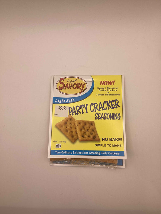 Light Salt Party Cracker Seasoning
