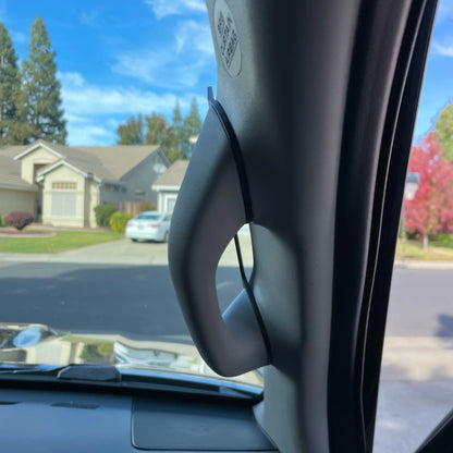 2010-2024 Toyota 4Runner (5th Gen) Passenger Side A-Pillar Grab Handle Accessory Mount For Phones Ham Radios Switch’s Winch Controller Cams Overlanding