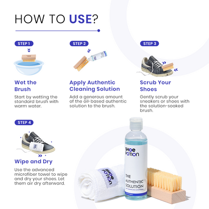 Premium Shoe and Sneaker Cleaning Kit