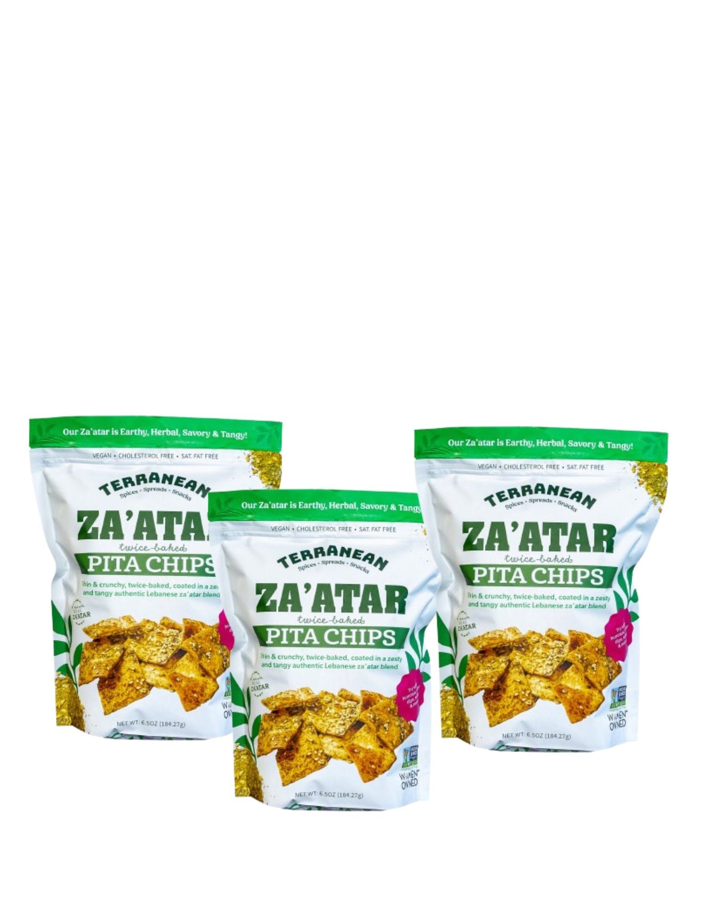 Pita Chips THREE PACK - Please select your flavors!